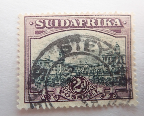 –, 1947, 2, 2d, Africa, Afrika, afrique, posseel, suidafrika, used, violet, violett
