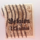 deutsches reich 0005 briefmarke briefmarken stamps stamp marke sammlung frau germania gestempelt korrigiert belgien centimes braun brown 3 gelocht gezahnt woman 1900