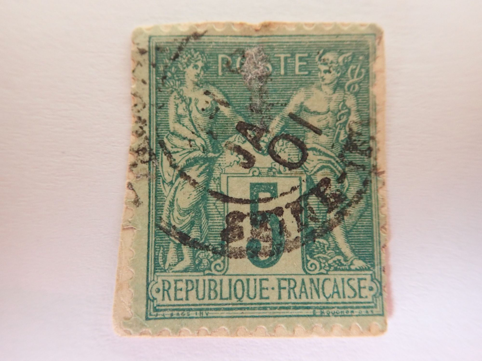 frankreich 0003 briefmarke briefmarken stamps marke postes frankreich france francobollo timbre timbres