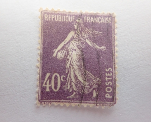 frankreich 0156 briefmarke briefmarken stamps marke postes frankreich france francobollo timbre timbres