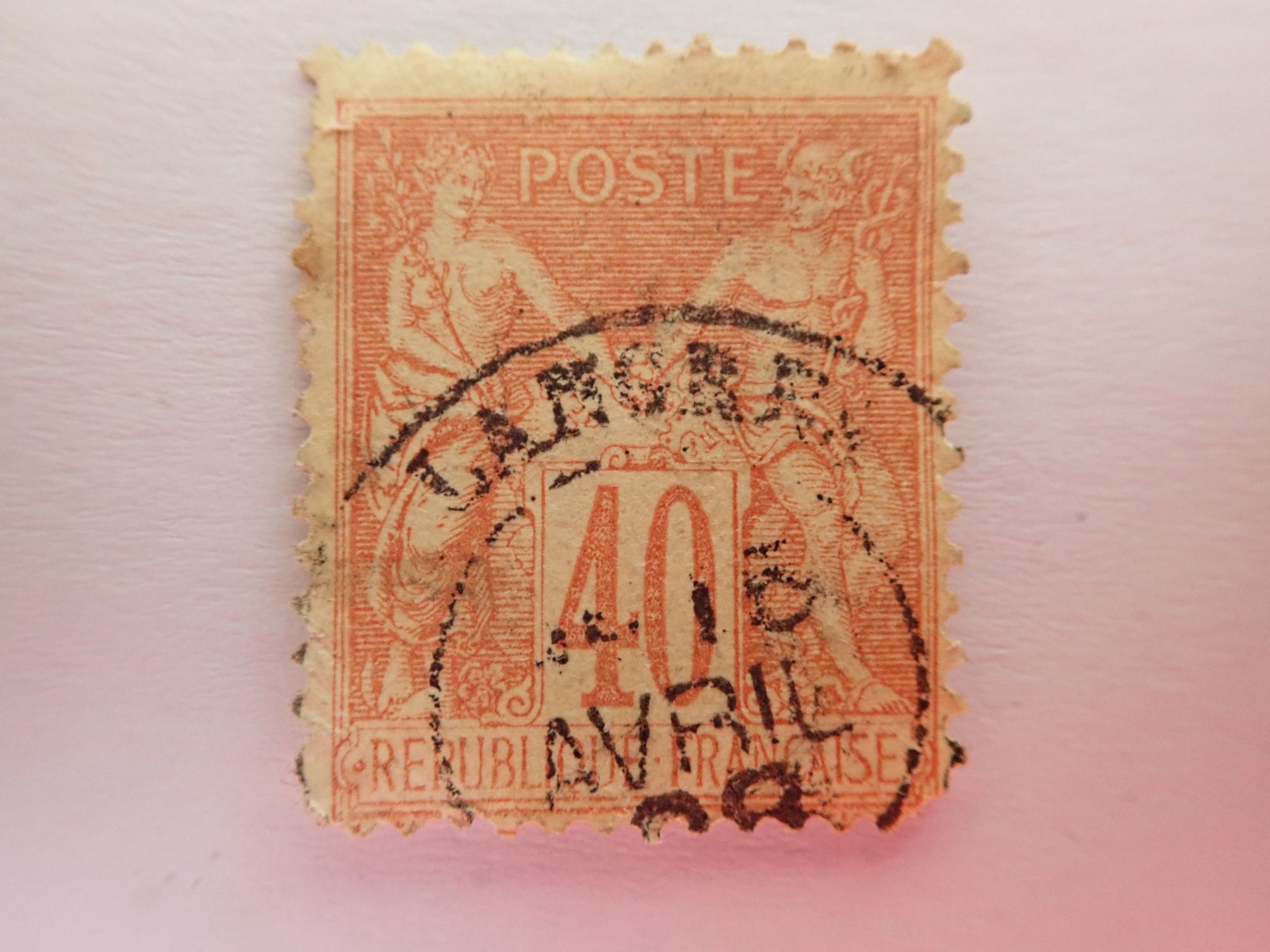 frankreich 0161 briefmarke briefmarken stamps marke postes frankreich france