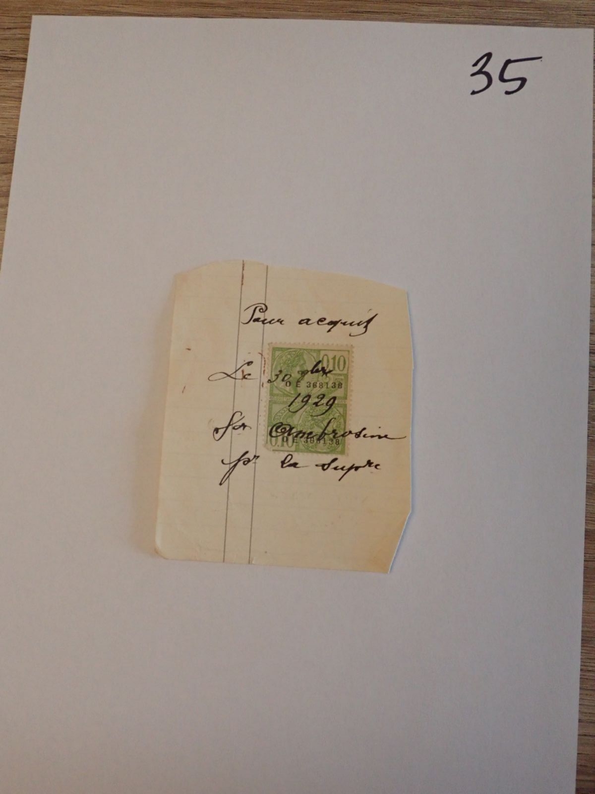 letter belgien 035a