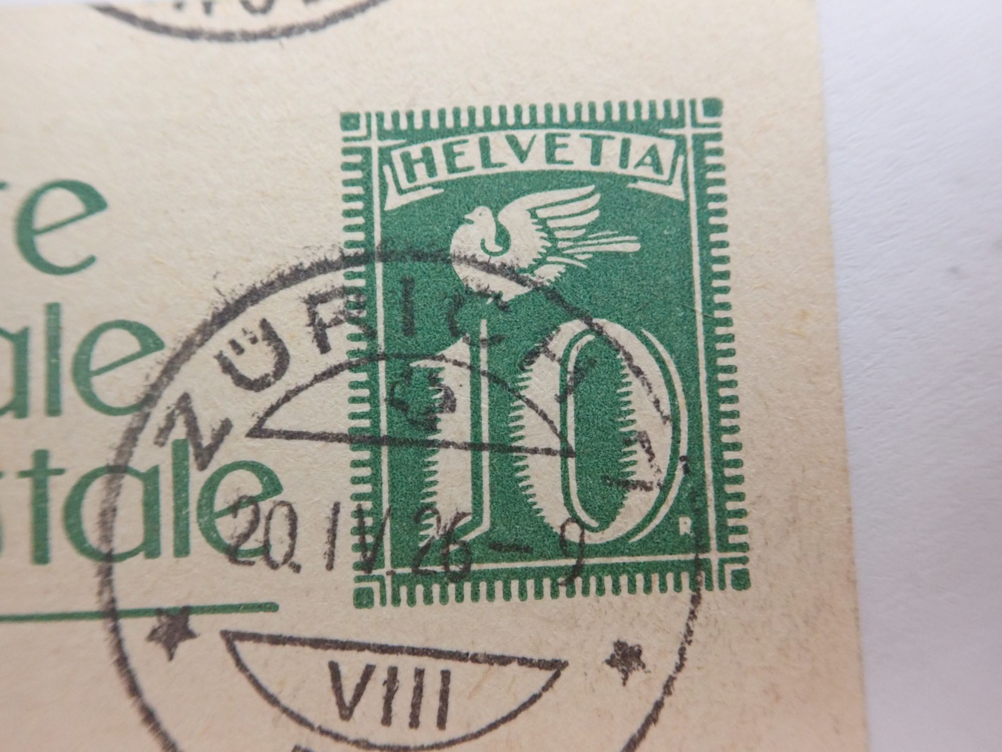 BRIEFE SCHWEIZ 122 A
